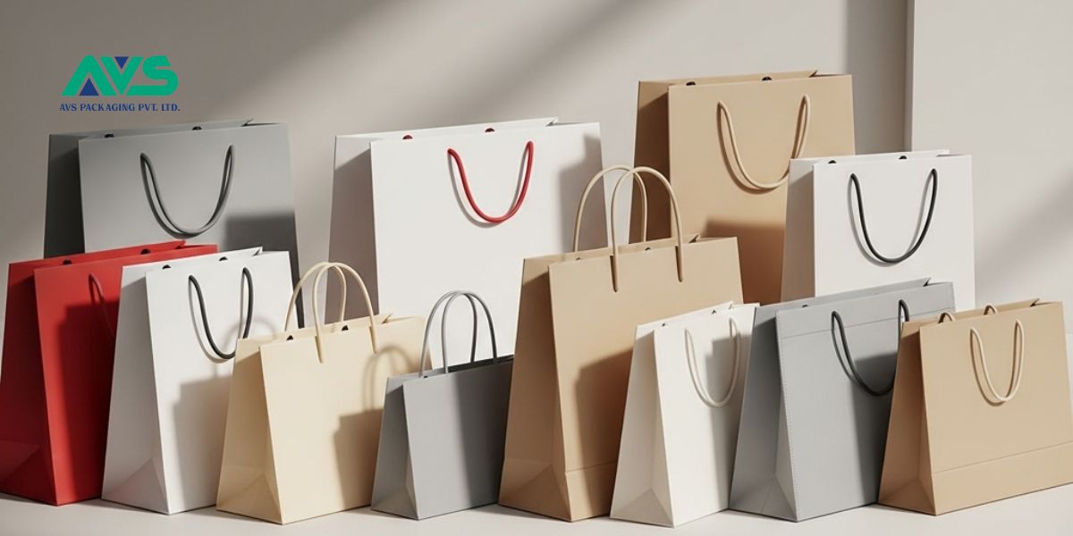 Upgrade Your Brand with Custom Shopping Bags from AVS Packaging, India